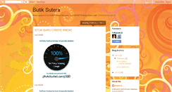 Desktop Screenshot of butiksutera-minerva.blogspot.com