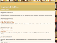 Tablet Screenshot of oassuntoepolitica.blogspot.com