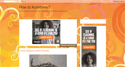 Desktop Screenshot of kumihimo.blogspot.com