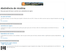 Tablet Screenshot of nicotinazero.blogspot.com