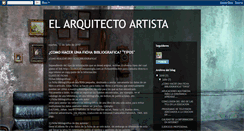 Desktop Screenshot of masterenarquitectura.blogspot.com