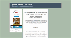 Desktop Screenshot of gourmet-tea-bags-04.blogspot.com