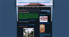 Desktop Screenshot of cojutepequeciudaddeneblinasytradicion.blogspot.com
