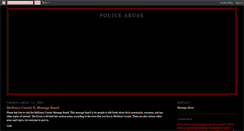 Desktop Screenshot of fightpoliceabuce.blogspot.com