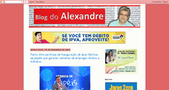 Desktop Screenshot of alexandre-pinheiro.blogspot.com