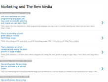 Tablet Screenshot of marketingandthenewmedia.blogspot.com