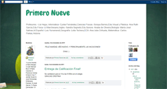 Desktop Screenshot of primeronueve.blogspot.com