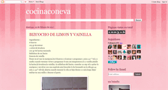 Desktop Screenshot of cocinaconeva.blogspot.com