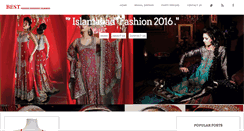 Desktop Screenshot of bestfashiondesigningislamabad.blogspot.com