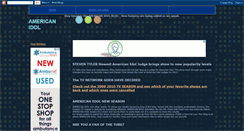 Desktop Screenshot of american-idol--results.blogspot.com
