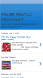 Mobile Screenshot of falsewayuumochila.blogspot.com