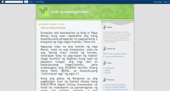 Desktop Screenshot of anakngusapangkomiks.blogspot.com