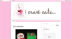 Desktop Screenshot of icravecake.blogspot.com