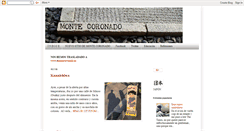 Desktop Screenshot of montecoronado.blogspot.com