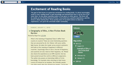 Desktop Screenshot of excitementbooks.blogspot.com