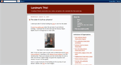 Desktop Screenshot of landmarkthis.blogspot.com