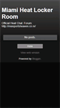 Mobile Screenshot of miamiheatlockerroom.blogspot.com
