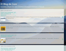 Tablet Screenshot of coreconsultores.blogspot.com