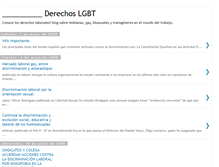 Tablet Screenshot of derechoslgbt.blogspot.com