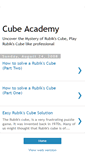 Mobile Screenshot of cubeacademy.blogspot.com