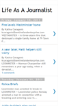 Mobile Screenshot of lifeasajournalist.blogspot.com