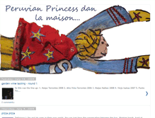 Tablet Screenshot of peruvianprincessart.blogspot.com