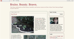 Desktop Screenshot of brainsbeautybrawn.blogspot.com