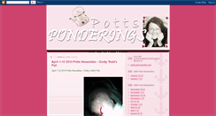 Desktop Screenshot of pottsponderings.blogspot.com