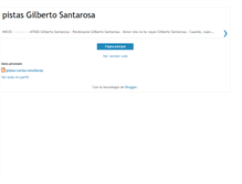 Tablet Screenshot of pistas-gilberto-santarosa.blogspot.com