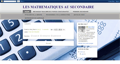 Desktop Screenshot of hani-riad-maths-secondaire.blogspot.com