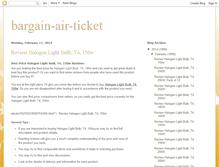 Tablet Screenshot of bargain-air-ticket.blogspot.com