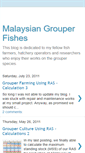 Mobile Screenshot of grouperfishes.blogspot.com
