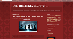 Desktop Screenshot of lerimaginarescrever.blogspot.com