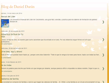 Tablet Screenshot of blogdanielduran.blogspot.com