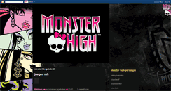 Desktop Screenshot of monsterhighfanaticas.blogspot.com