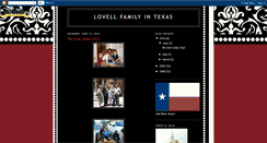 Desktop Screenshot of lovellslovetexas.blogspot.com