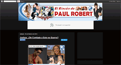 Desktop Screenshot of elrincondepaulrobert.blogspot.com