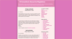 Desktop Screenshot of consultoriosexual.blogspot.com