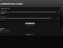 Tablet Screenshot of epicourworldgemcodes.blogspot.com