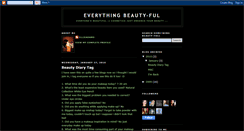 Desktop Screenshot of elliesbeautyblog.blogspot.com