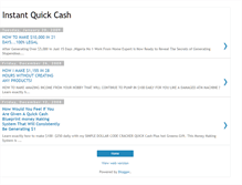 Tablet Screenshot of dollarquickcash.blogspot.com