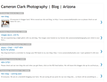 Tablet Screenshot of cameronclarkphotography.blogspot.com