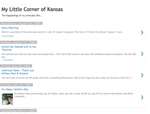 Tablet Screenshot of mylittlecornerofkansas.blogspot.com