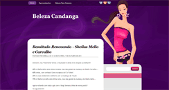 Desktop Screenshot of belezacandanga.blogspot.com