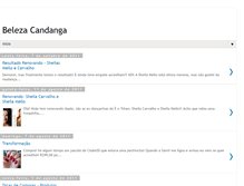 Tablet Screenshot of belezacandanga.blogspot.com