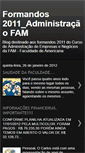Mobile Screenshot of formandos2011administraofam.blogspot.com