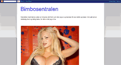 Desktop Screenshot of bimbosentralen.blogspot.com