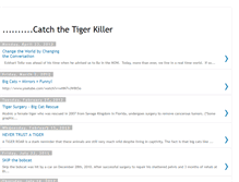 Tablet Screenshot of catchtigerkiller.blogspot.com