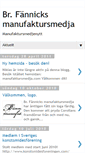 Mobile Screenshot of manufaktursmedja.blogspot.com