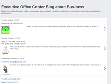 Tablet Screenshot of executiveofficecenter.blogspot.com